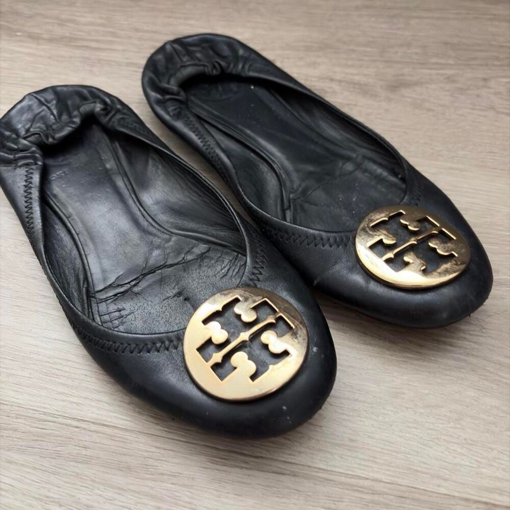 Tory-burch Women's Black Ballet-shoes Size 6